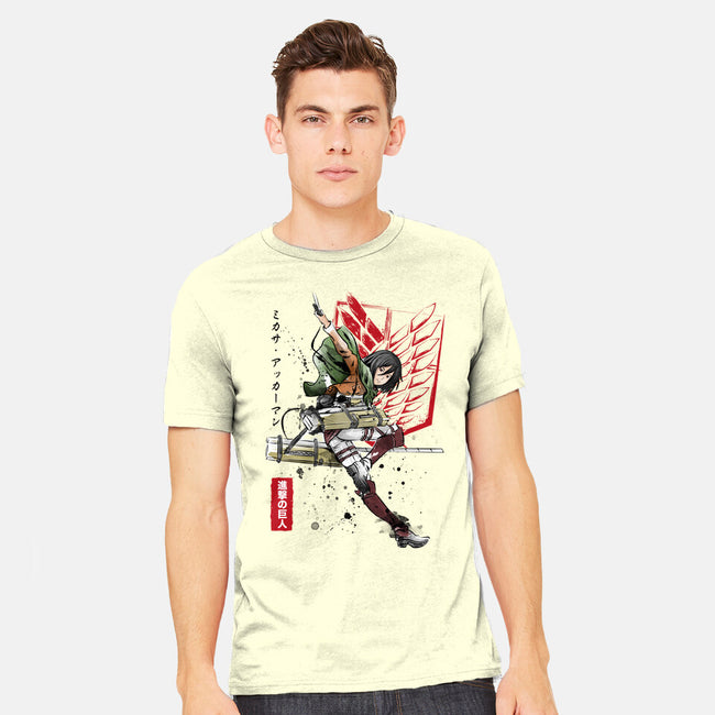 Soldier Mikasa-mens heavyweight tee-DrMonekers