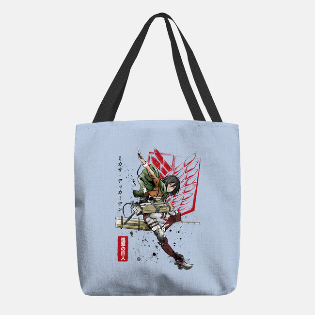 Soldier Mikasa-none basic tote-DrMonekers