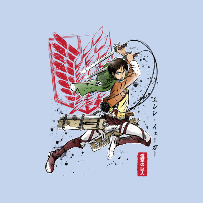 Soldier Eren-youth basic tee-DrMonekers
