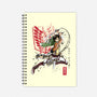 Soldier Eren-none dot grid notebook-DrMonekers