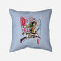 Soldier Eren-none removable cover w insert throw pillow-DrMonekers