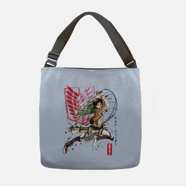 Soldier Eren-none adjustable tote-DrMonekers