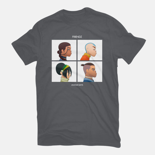 Friendz-unisex basic tee-Angel Rotten