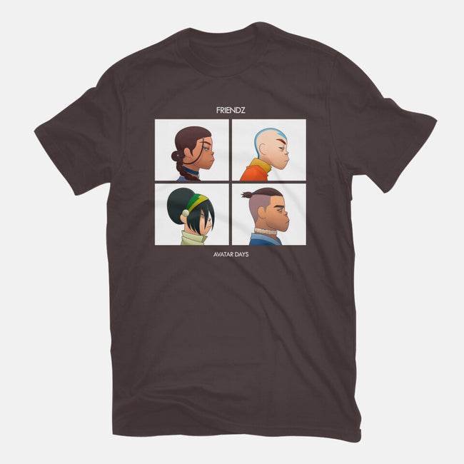 Friendz-mens long sleeved tee-Angel Rotten