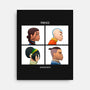 Friendz-none stretched canvas-Angel Rotten
