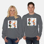 Friendz-unisex crew neck sweatshirt-Angel Rotten
