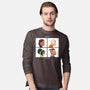 Friendz-mens long sleeved tee-Angel Rotten