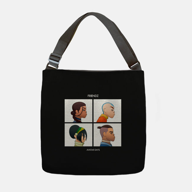 Friendz-none adjustable tote-Angel Rotten