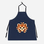 Red Panda Of Leaves-unisex kitchen apron-NemiMakeit