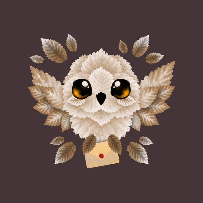 Owl Mail Of Leaves-womens basic tee-NemiMakeit