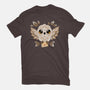 Owl Mail Of Leaves-womens basic tee-NemiMakeit