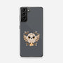 Owl Mail Of Leaves-samsung snap phone case-NemiMakeit