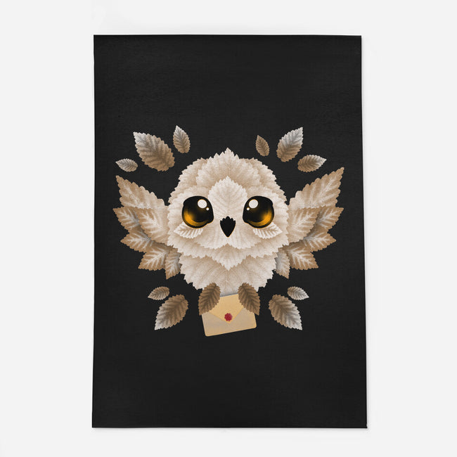 Owl Mail Of Leaves-none indoor rug-NemiMakeit