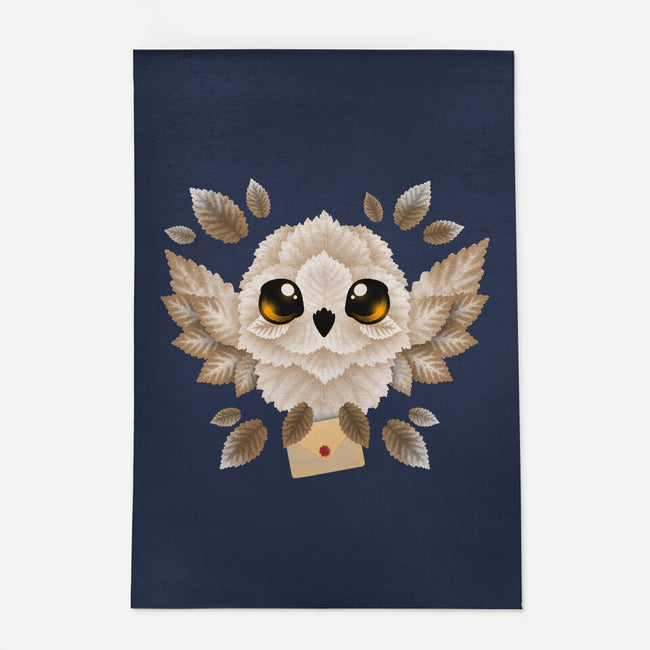 Owl Mail Of Leaves-none indoor rug-NemiMakeit