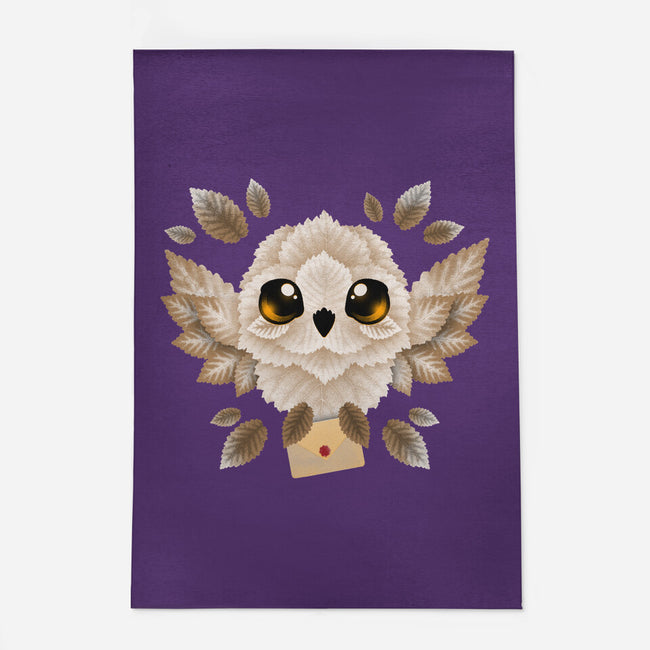 Owl Mail Of Leaves-none indoor rug-NemiMakeit