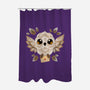 Owl Mail Of Leaves-none polyester shower curtain-NemiMakeit