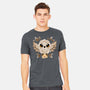 Owl Mail Of Leaves-mens heavyweight tee-NemiMakeit