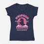 Unicorn League-womens v-neck tee-Thiago Correa