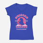 Unicorn League-womens v-neck tee-Thiago Correa