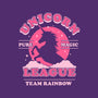 Unicorn League-none removable cover w insert throw pillow-Thiago Correa