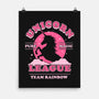 Unicorn League-none matte poster-Thiago Correa
