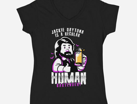 Regular Human Bartender