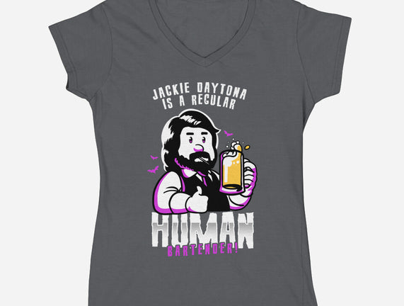 Regular Human Bartender