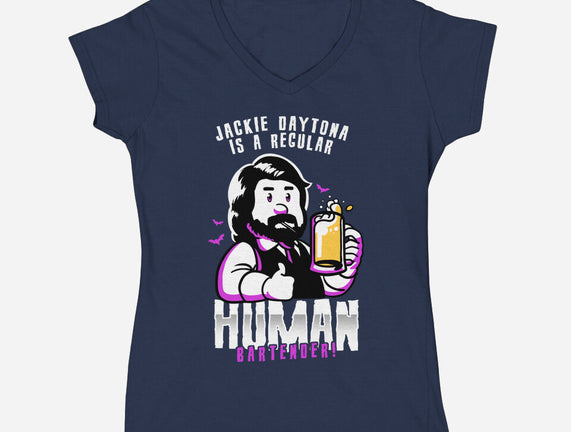 Regular Human Bartender