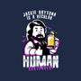 Regular Human Bartender-womens v-neck tee-estudiofitas