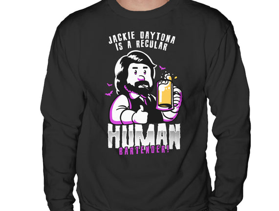 Regular Human Bartender