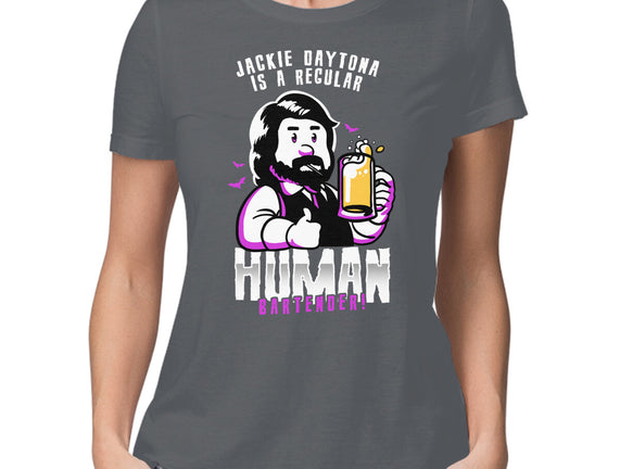 Regular Human Bartender