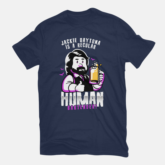 Regular Human Bartender-womens basic tee-estudiofitas