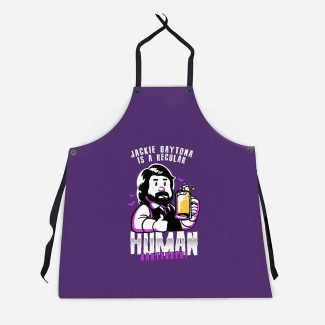Regular Human Bartender-unisex kitchen apron-estudiofitas