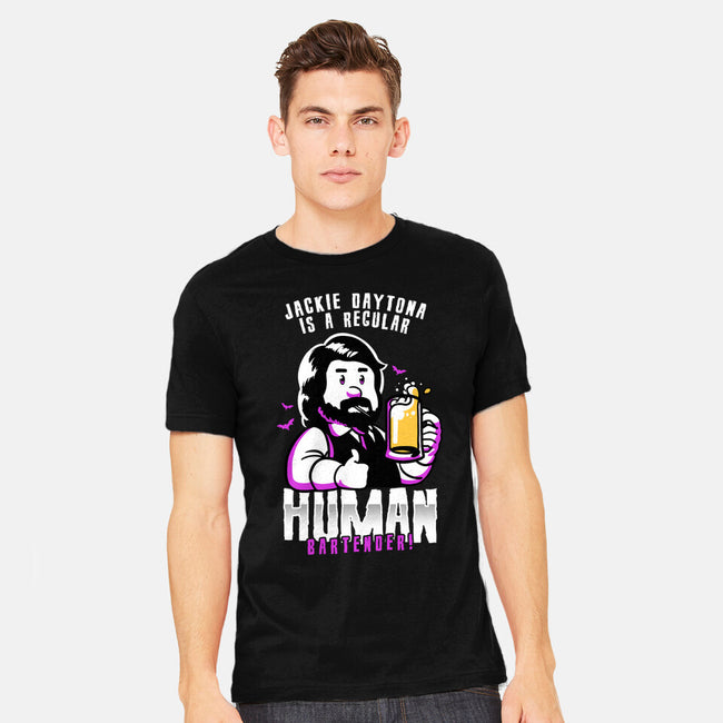 Regular Human Bartender-mens heavyweight tee-estudiofitas