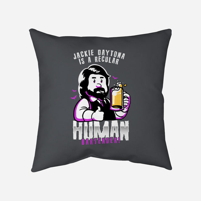Regular Human Bartender-none removable cover w insert throw pillow-estudiofitas