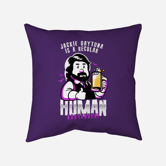 Regular Human Bartender-none removable cover w insert throw pillow-estudiofitas