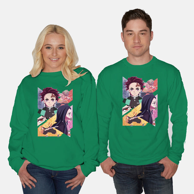Slayer of Demons-unisex crew neck sweatshirt-danielmorris1993