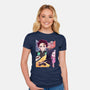 Slayer of Demons-womens fitted tee-danielmorris1993