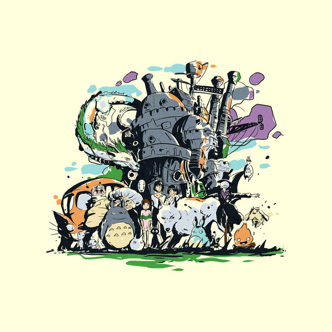 Miyazaki Universe-youth crew neck sweatshirt-fanfabio
