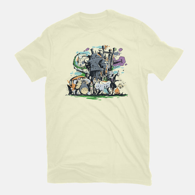 Miyazaki Universe-womens basic tee-fanfabio