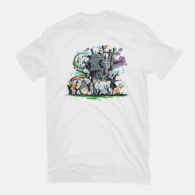 Miyazaki Universe-womens basic tee-fanfabio