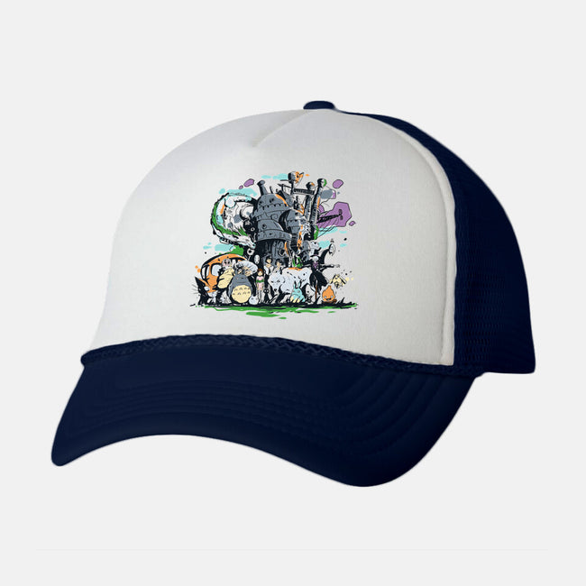 Miyazaki Universe-unisex trucker hat-fanfabio