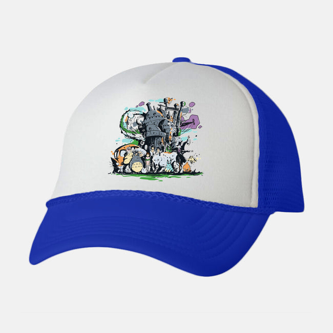 Miyazaki Universe-unisex trucker hat-fanfabio