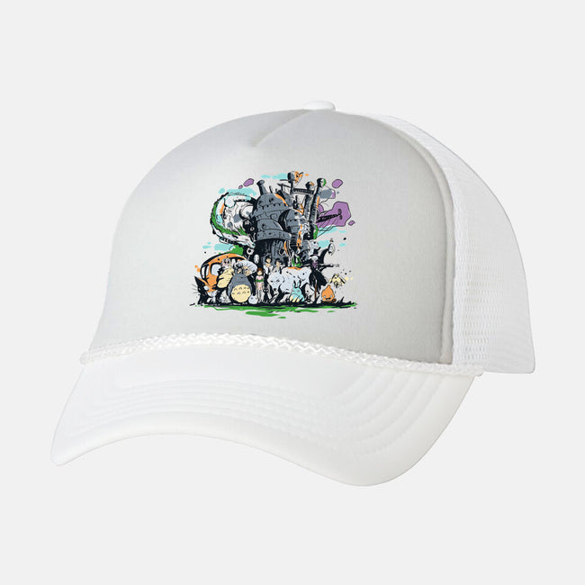 Miyazaki Universe-unisex trucker hat-fanfabio