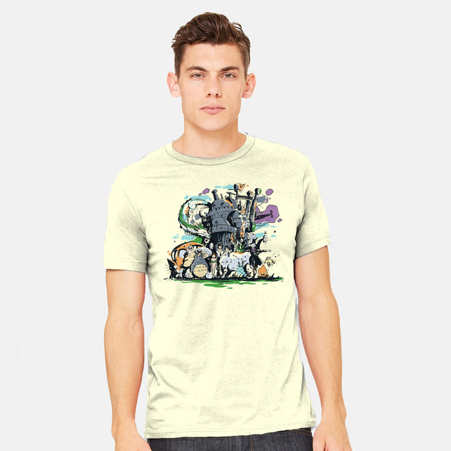 Miyazaki Universe-mens heavyweight tee-fanfabio