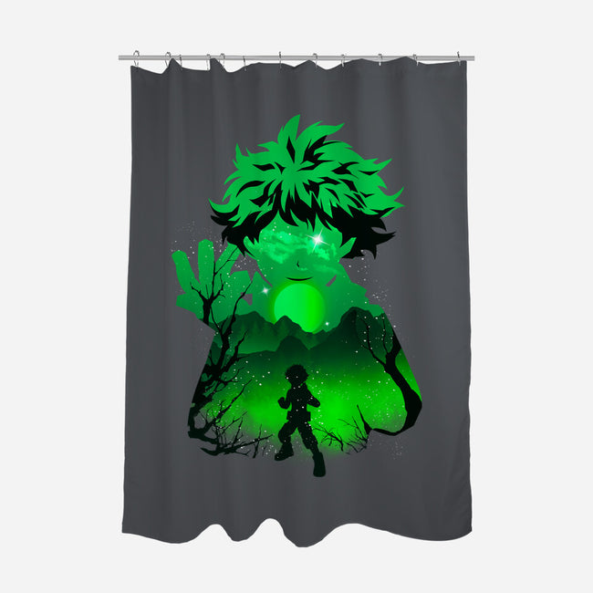 Plus Ultra Izuku-none polyester shower curtain-hirolabs