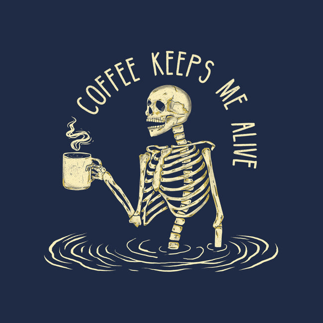 Coffee Keeps Me Alive-unisex basic tank-Wookie Mike