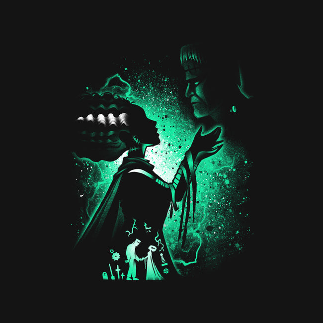 Monster Bride-womens fitted tee-alemaglia