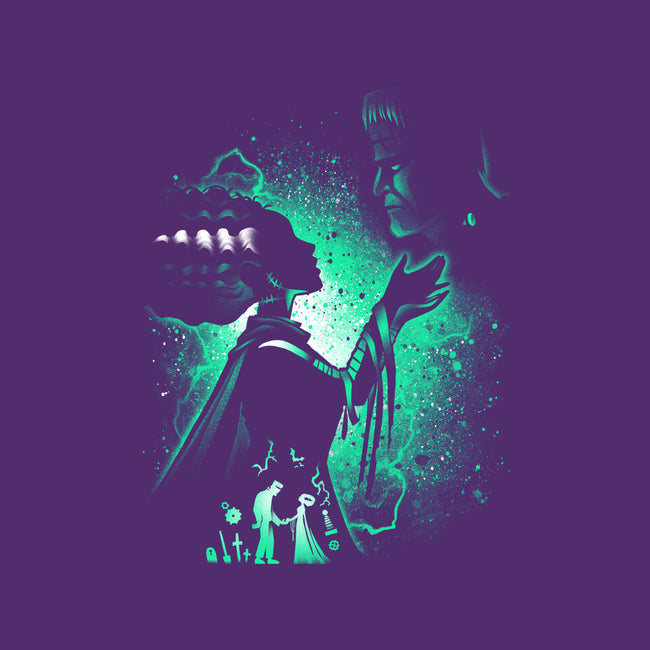 Monster Bride-womens fitted tee-alemaglia