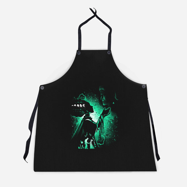 Monster Bride-unisex kitchen apron-alemaglia